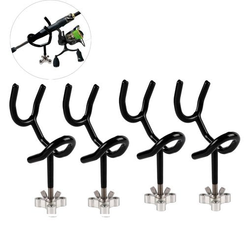 Sure Grip Steel Boat Rod Holder 20 Degree PVC Coated Steel Wire Fishing Pole Holder (8PCS)