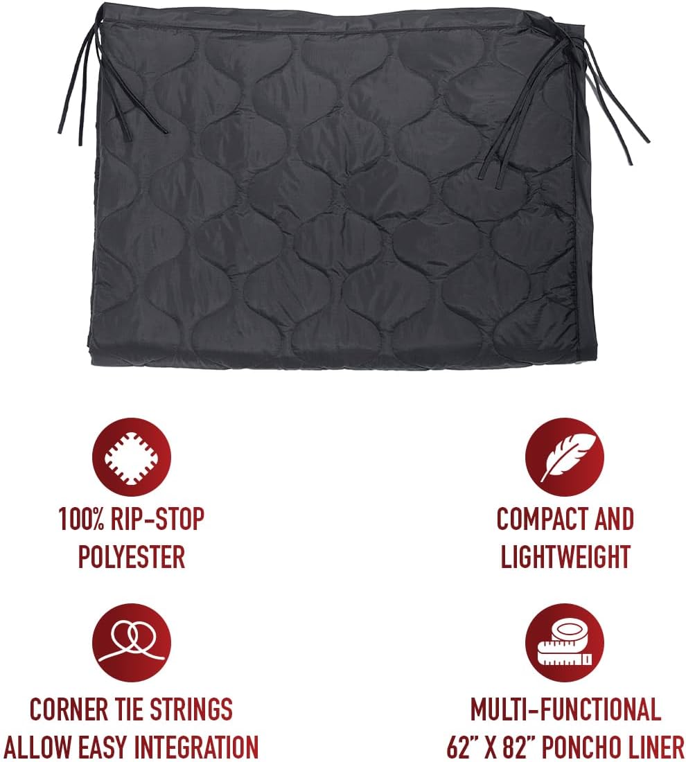 Rothco G.I. Type Poncho Liner - The Woobie for All-Weather Comfort