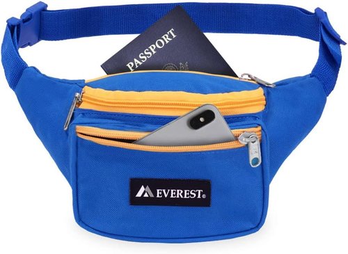 Everest Signature Waist Pack - Standard, Turquoise, One Size