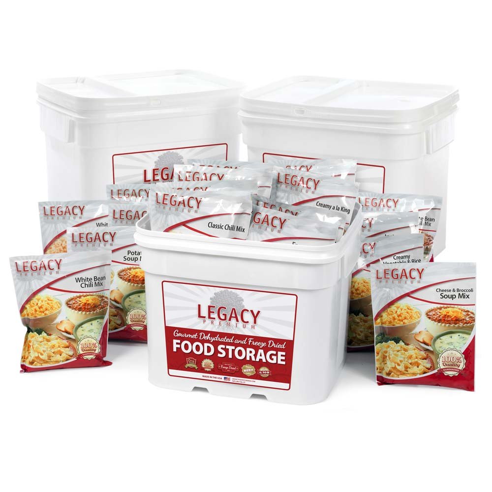 Long Term Gluten Free Food Storage Sample Pack: 16 Large Servings - 4 lbs Freeze Dried Meals - Emergency Prepper Supply with 25 Year Shelf Life