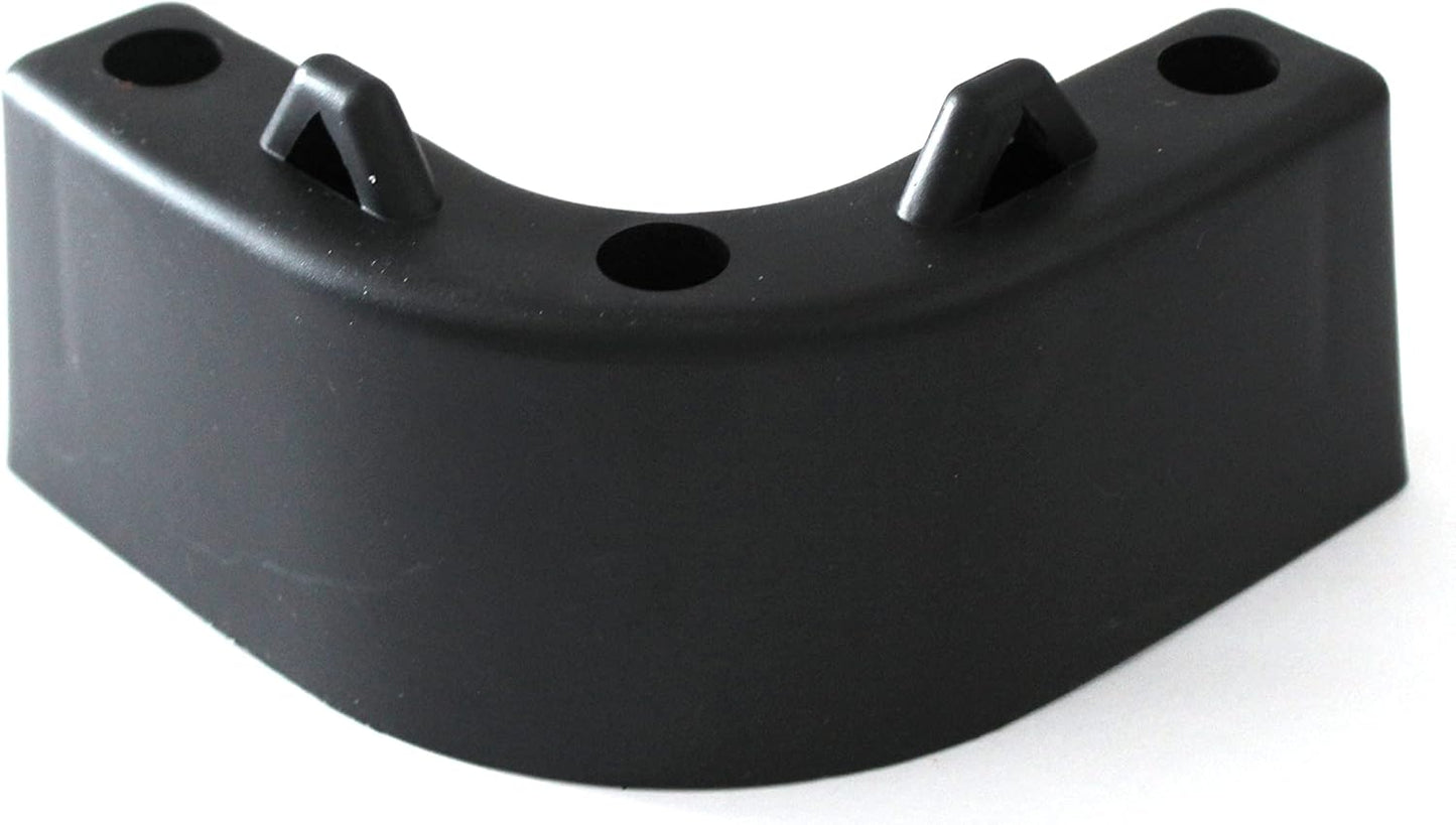 JSP Manufacturing Boat Marine Cooler Mounting Kit for Yeti Igloo Engle Coleman (Set of 4) Black or White