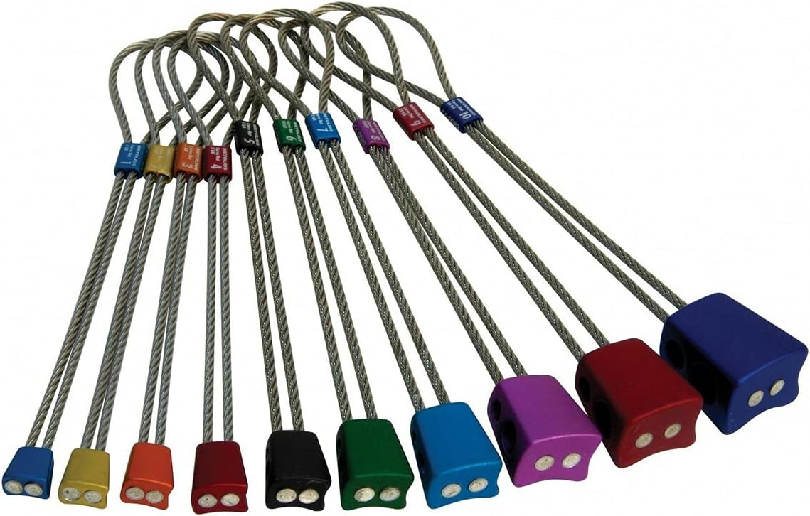 Metolius Ula Curve Nut Set - Premium Climbing Protection Gear for Rock Climbing