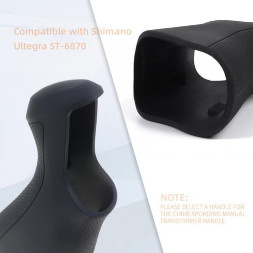 SUKOUSRAM Bike Brake Levers Hoods Compatible with Ultegra ST-6870 Protector Grips,Pair