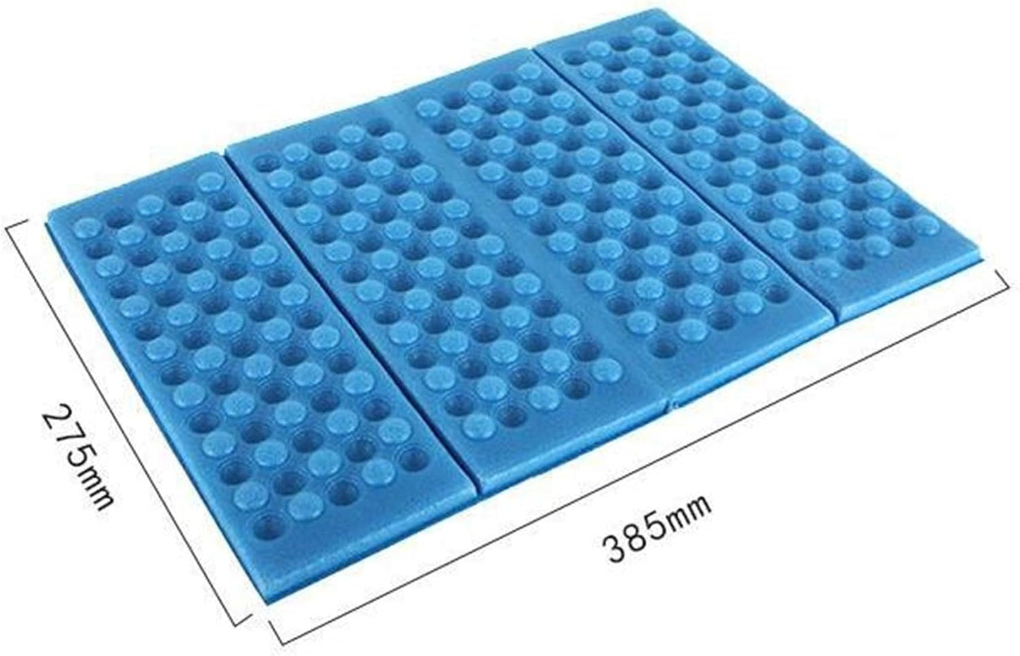 1pcs Waterproof Foldable Folding Foam Mat Chair Cushion Seat Pads (Blue, Green, Red, Orange, Purple.) (Purple)