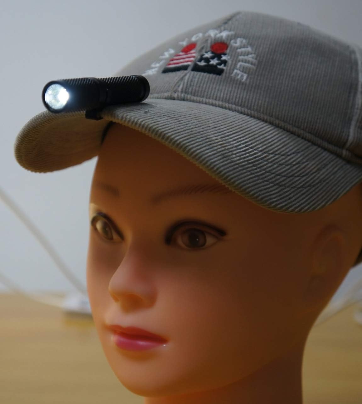 K3 Mini Keychain Flashlight AAA Small Keychain Light Bright 150 Lumens with Diffuser Clip,Multipurpose Pocket Light as Candle Hat Lamp Camp Lantern for Everyday EDC Dog Walking Hiking Camping