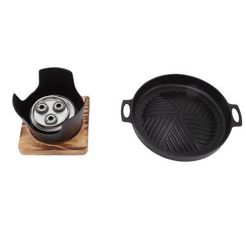 Mini Portable Camping Grill Stove Tabletop Barbecue Grill, Japanese BBQ Grill Pan for Camping Picnic Home Electric Grills Indoor Grills & Griddles (HN-BBQ18D)