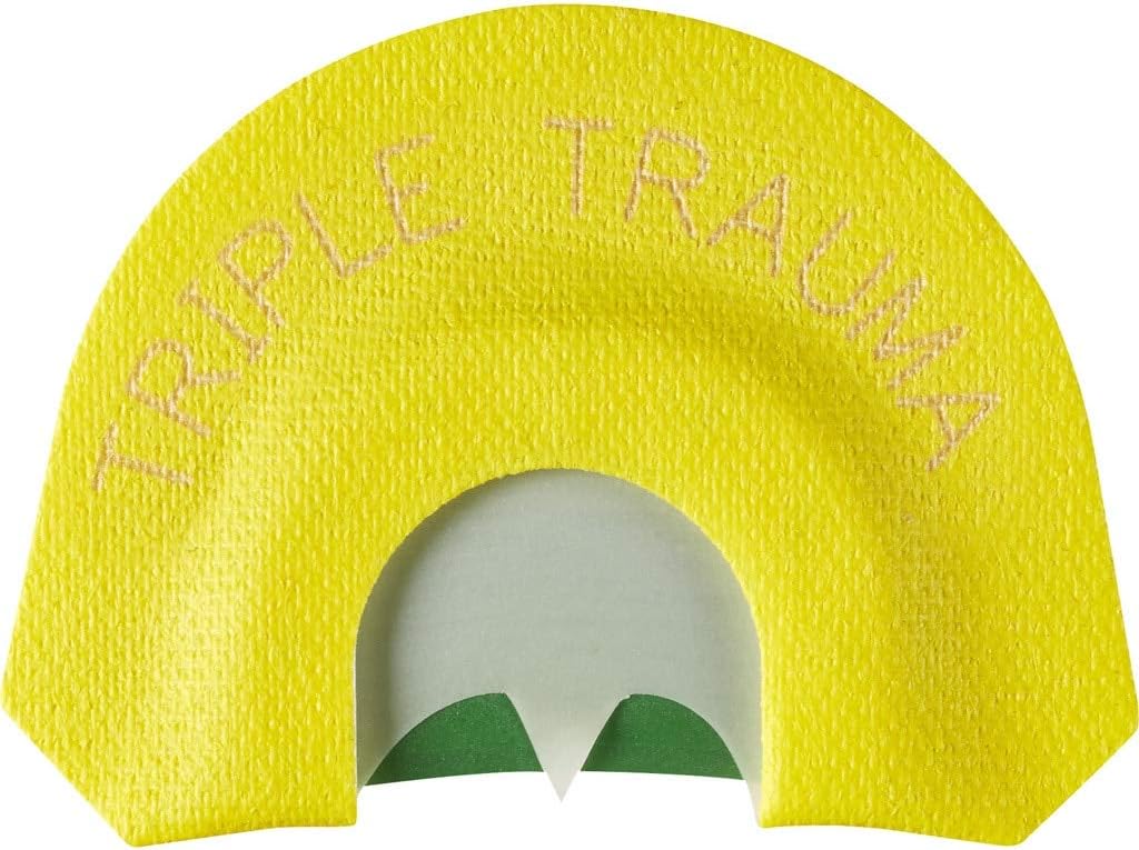 Hunters Specialties Strut Realistic Sounds Premium Flex Frame Triple Trauma Diaphragm Mouth Turkey Call