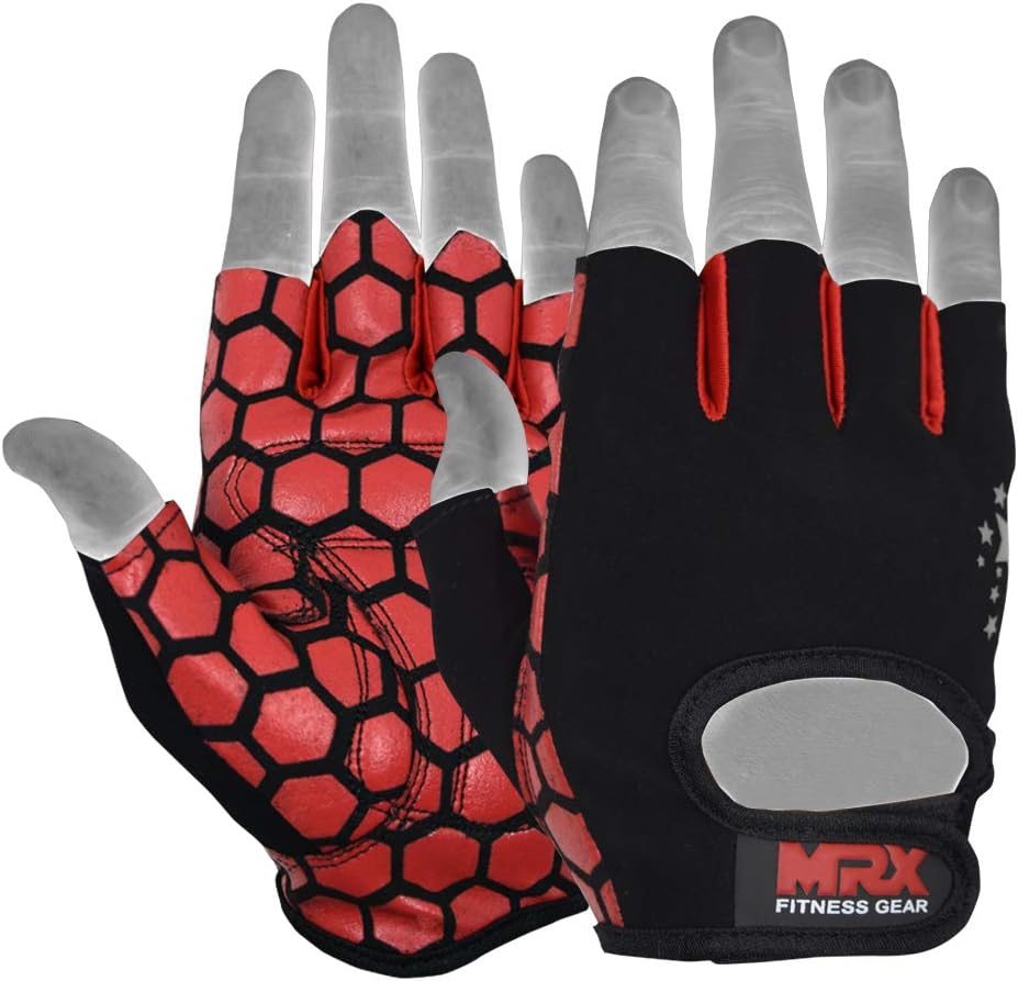 Women's Weight Lifting Gloves - Anti-Slip Padded Fitness Gloves for CrossFit & Training
