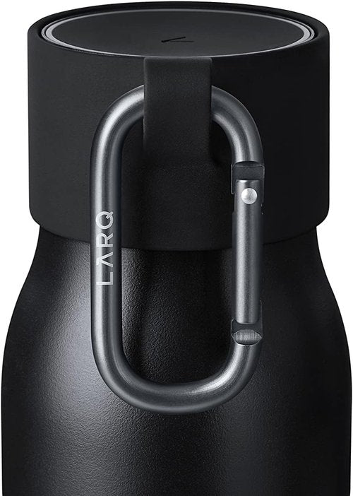 LARQ Active Loop - Bump Protector for Your Cap with Easy Carry Carabiner, Black