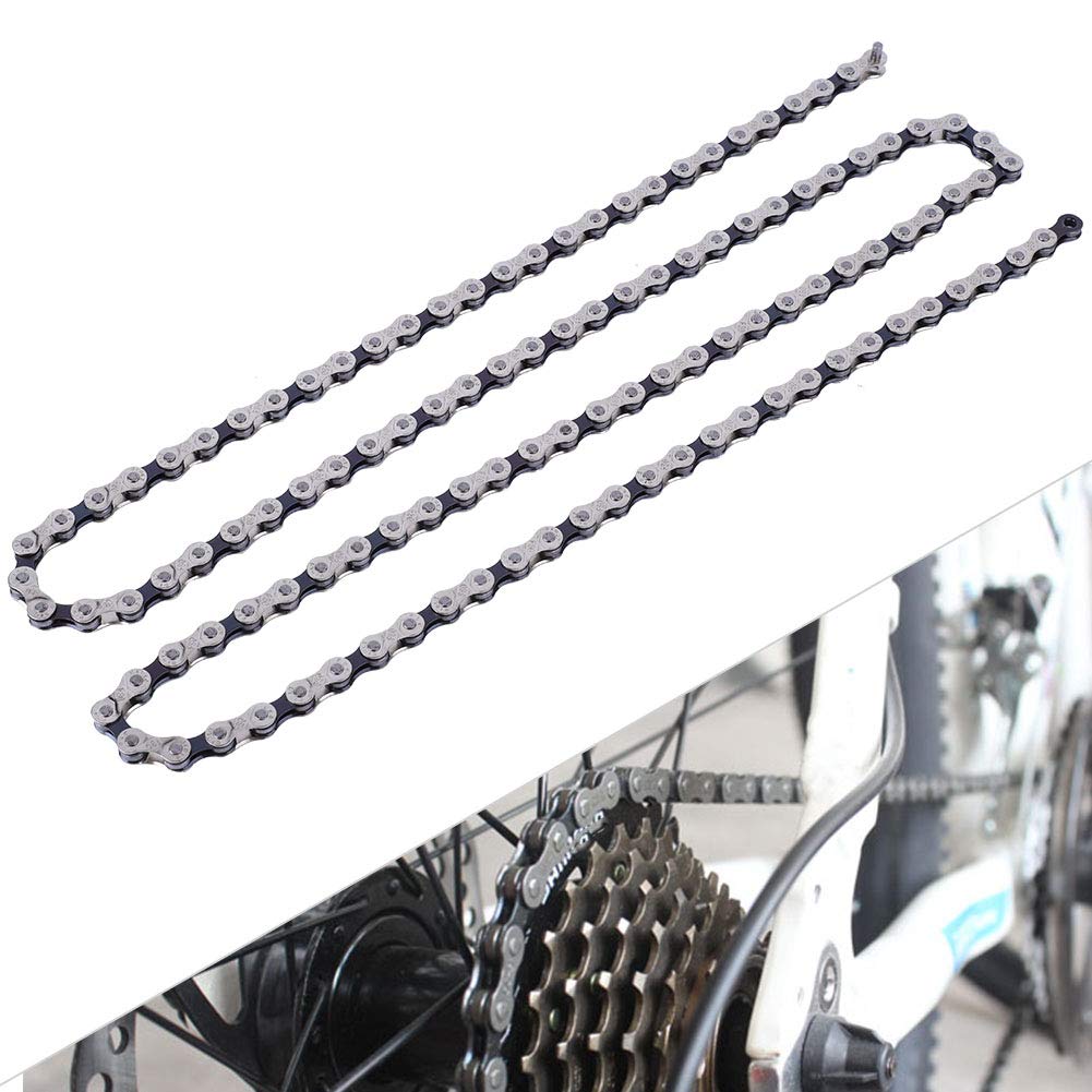 Akozon Huffy 18 Speed Mountain Chain,vgeby Bicycle Chain, 21/24/27 Speed for Road 21 Speed Replacement kit Bicycle (27 Speed) Cn HG73 8/9 Chargeable Chain (18-24 Speed)