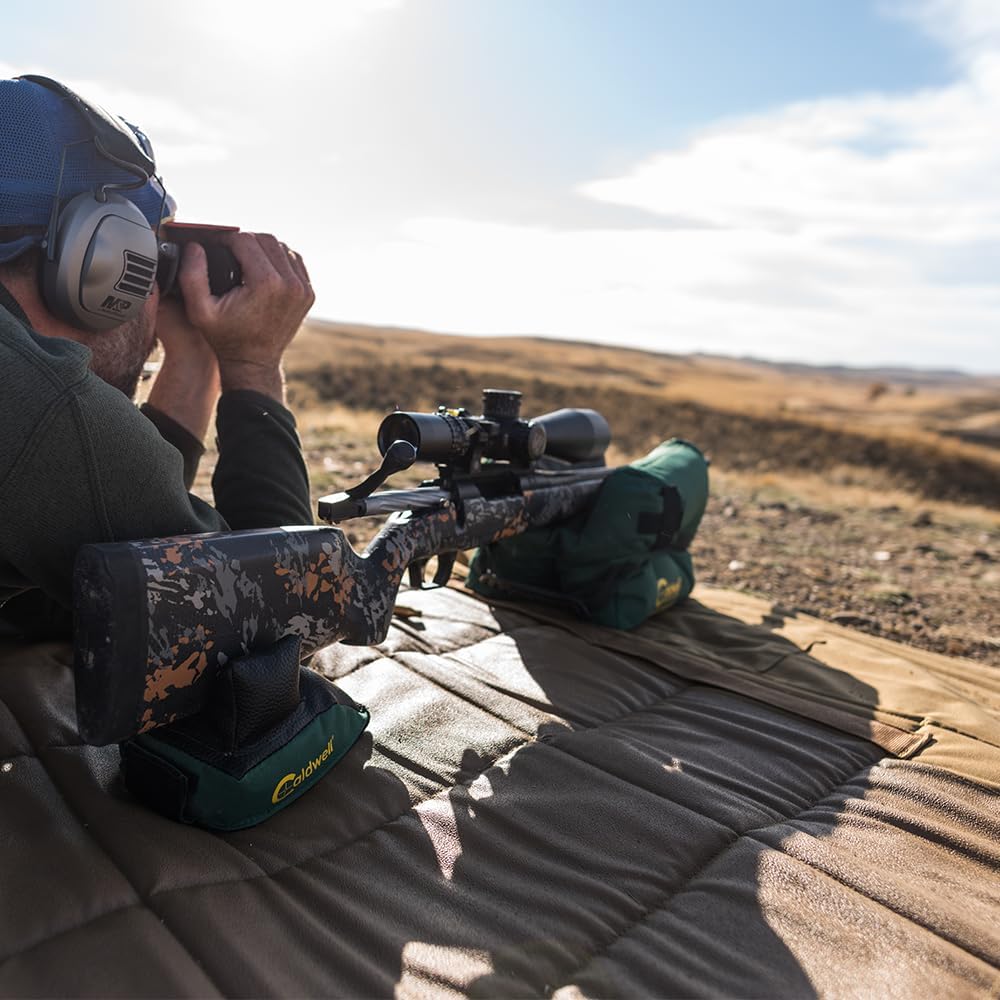 Caldwell Universal Rear Shooting Bag with Durable Construction and Hook and Loop Straps for Outdoor, Range, Shooting and Hunting