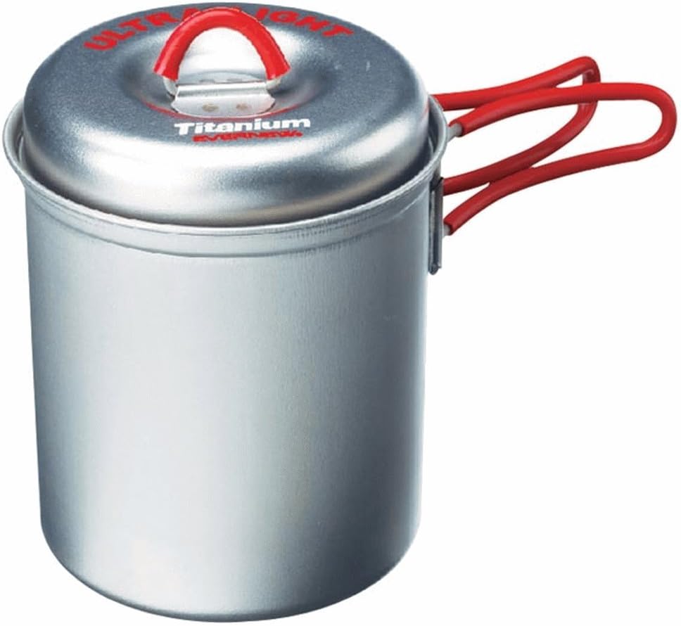 Evernew TI Ultralight Deep Pot, Small/0.6 L