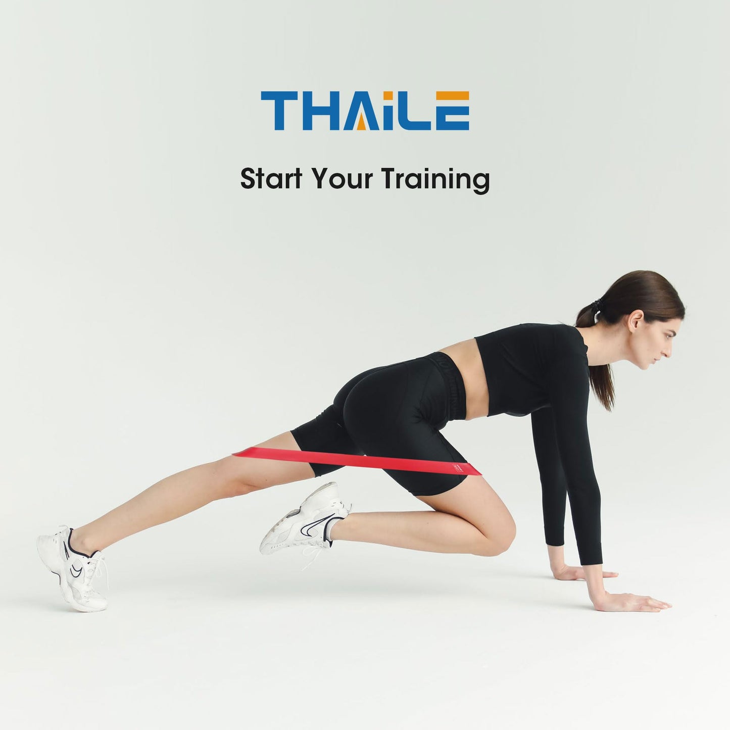 THAILE Resistance Bands, Mini Loop Bands Exercise Workout Bands for Women Elastic Bands for Whole Body Fitness Booty Leg Stretching Physical Therapy Strength Training (5-Color)