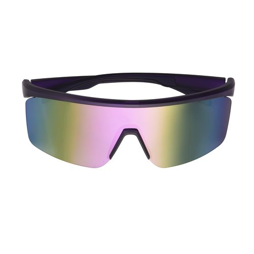 Easton Women's Fundamental Shield Sports Sunglasses, Purple, 128 mm