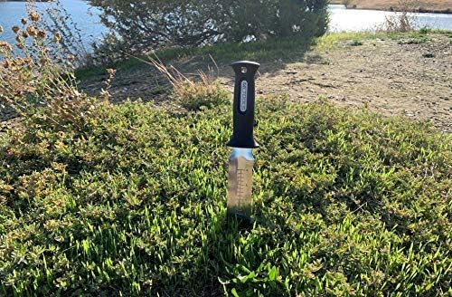 Metal detecting knife, Heavy Duty Digging Knife with Ergonomic Handle - Ideal for Gardening, Camping, survival, Outdoor Adventures - Rust-Resistant Japanese Hori-Hori digging knife