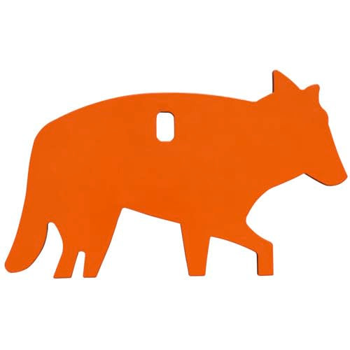 Champion Range and Target Impact Steel Coyote Target for Range and Practice Shooting Made for LR22