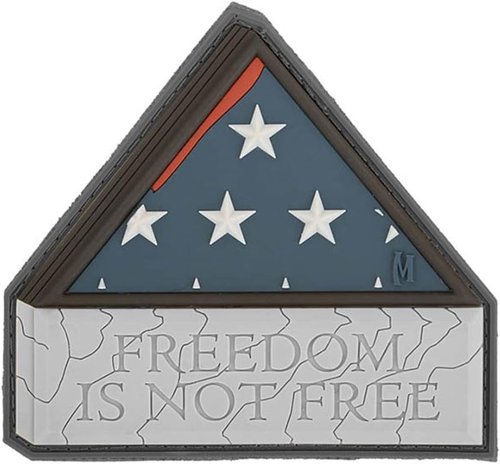 MAXPEDITION Freedom is Not Free Patch - Durable Tactical Gear Emblem