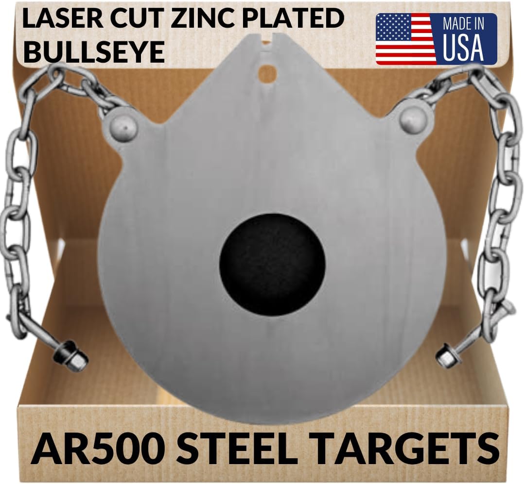 Bullseye Steel Gong Shooting Targets -