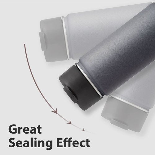 Ullnosoo Gasket Replacement Compatible with Hydro Flask Wide Mouth Flip Lid Cap, 6 PCS Silicone O Ring Leak Proof Seal Compatible with Hydroflask 2 inch with A Tweezer, Easy to Install