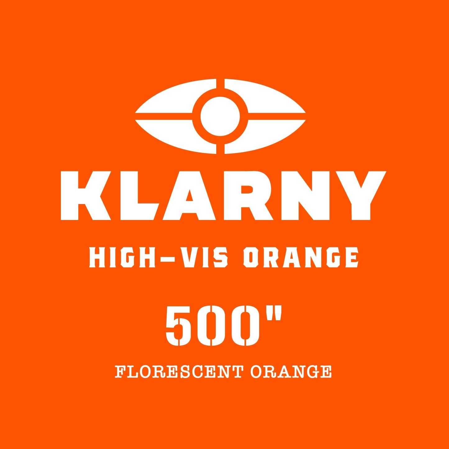 Klarny Outdoors Blaze Camo Orange Hunting Vest with Pockets - High Visibility, Waterproof, Ultra-Quiet Deer and Bow Gear Accessories, Size L