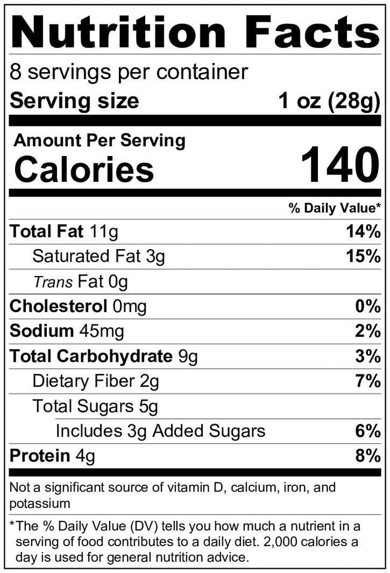 Lark Ellen Farm Cacao Cherry Grain-Free Granola Clusters, Organic Vegan Nut and Seed Mix, Gluten-Free Crunchy Bites for Snack, Breakfast, or Yogurt, 8 oz, 6 pack