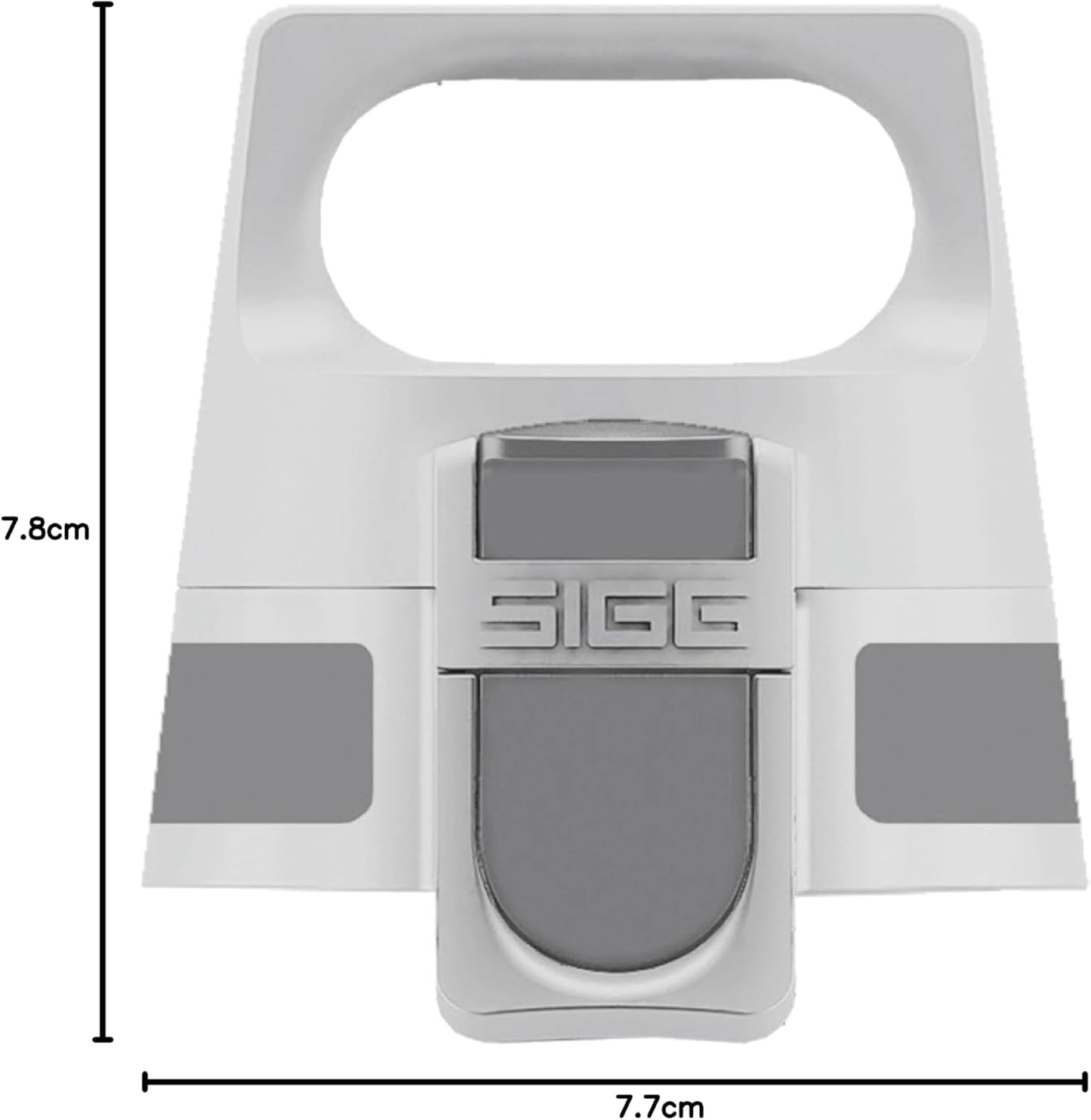 SIGG - WMB ONE Top (One Size) - Replacement Lid Wide-Neck Water Bottles - Flip Top - Gasket Included - Accessories