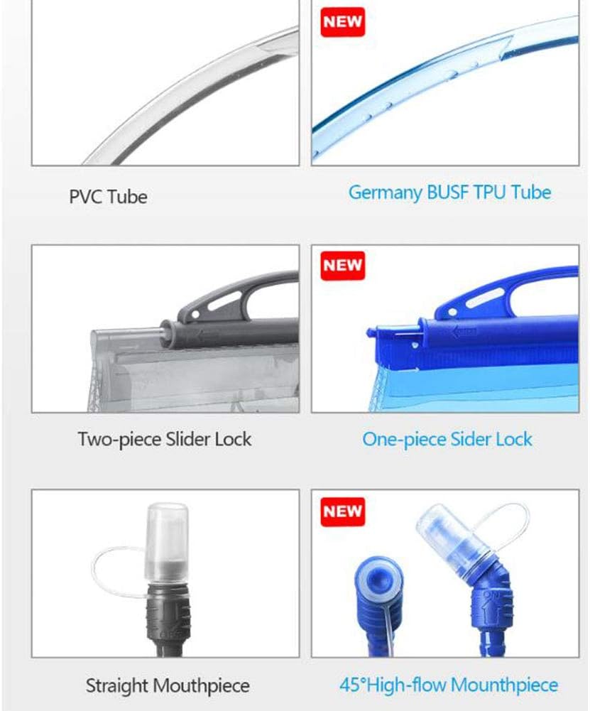 AONIJIE Hydration Bladder Water Reservoir Bag BPA Free for Hiking Biking Climbing Hunting Running