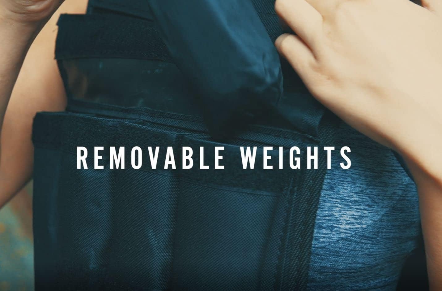 RUNFast 12lbs-140lbs Weighted Vest (Without Shoulder Pads, 12lbs)