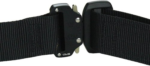 Fusion Tactical Military Riggers Belt Generation II Type A Black Large 38-43"/1.75" Wide