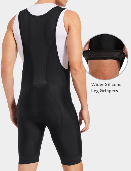 Przewalski Men’s 3D Padded Cycling Bike Bib Shorts, Bicycle Biking Bib Shorts