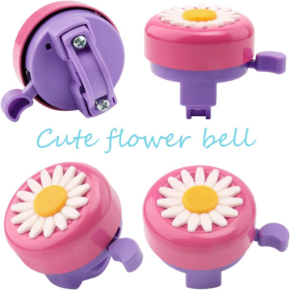 Kid's Bike Bell, Bicycle Bell for Girls, Bike Horn, Toddler Bike Bells
