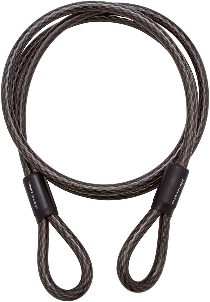 Planet Bike Double Ended Cable Bicycle Car Rack Cable (15 mm x 8 ft),Black