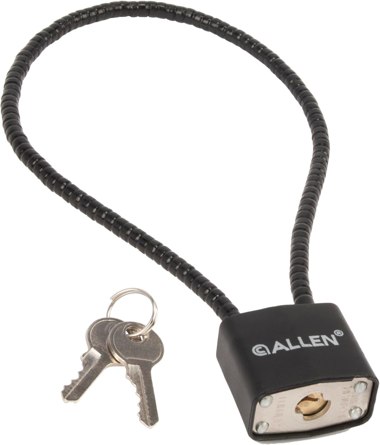 Allen Cable Gun Lock for Shotguns, Rifles & Handguns (2 Keys)