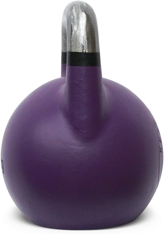 Kettlebell Kings Competition Kettlebells Weight (35mm handle) 8-48 KG | Hand weights Workout Gym Equipment & Strength training sets for Women & Men for Home Gym | Suitable for High Repetition Workouts