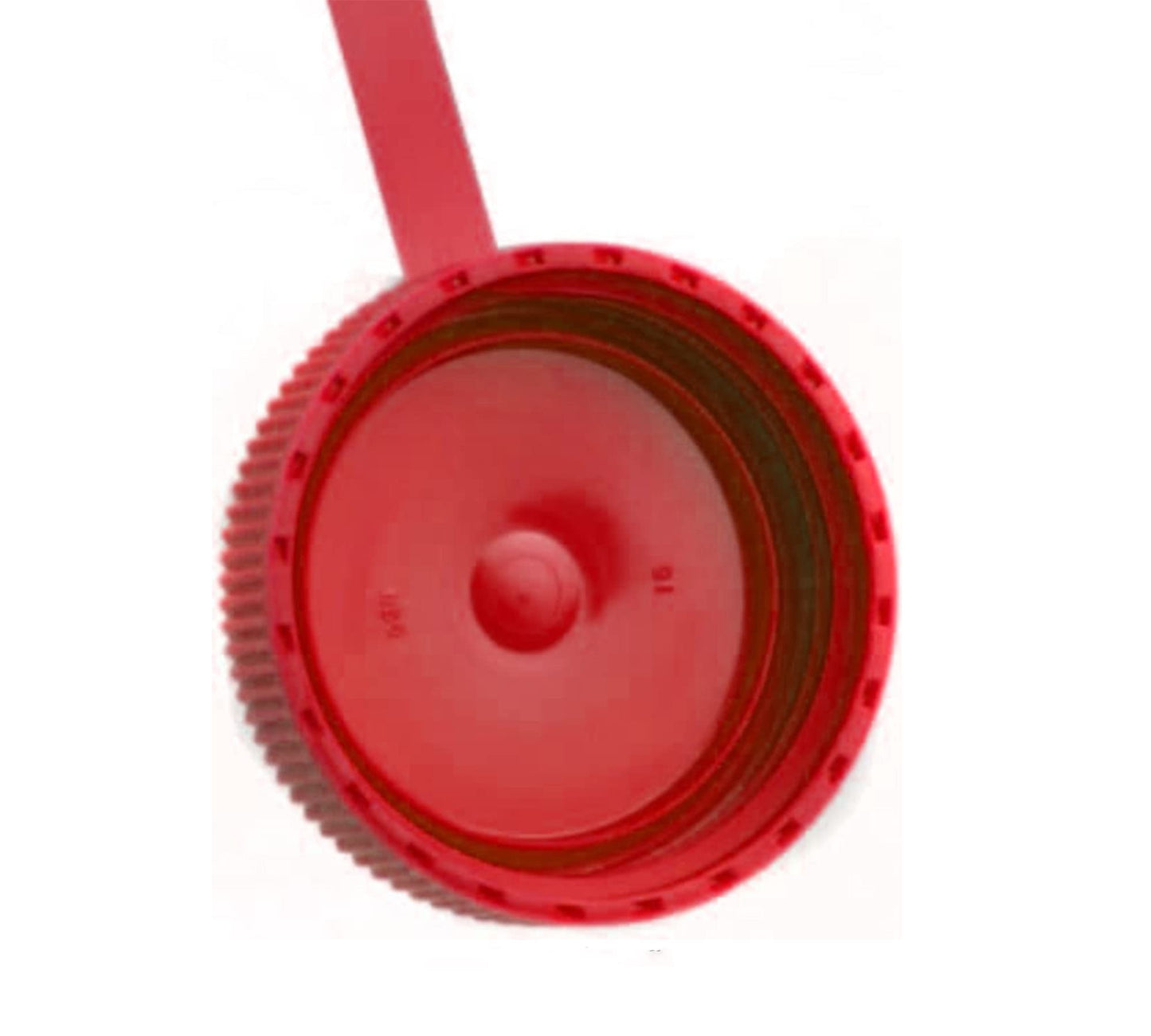 32oz Wide Mouth Water Bottle Cap Replacement Red Loop Top Lid (2-Pack) - Replacement Lids compatible with 32oz & 48oz Wide Mouth Water Bottle