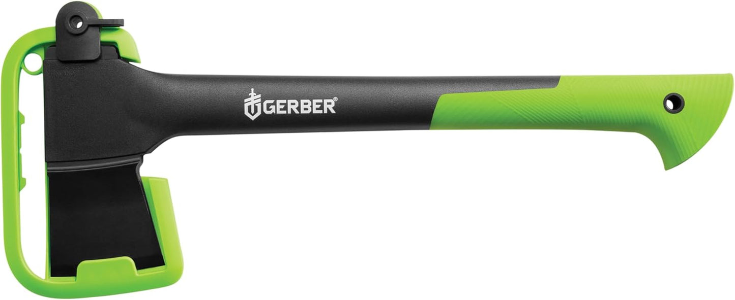 Gerber Gear Freescape Hatchet, Forged Steel Blade Axe with Sheath for Survival, Bushcraft and Camping Gear, Lightweight and Durable
