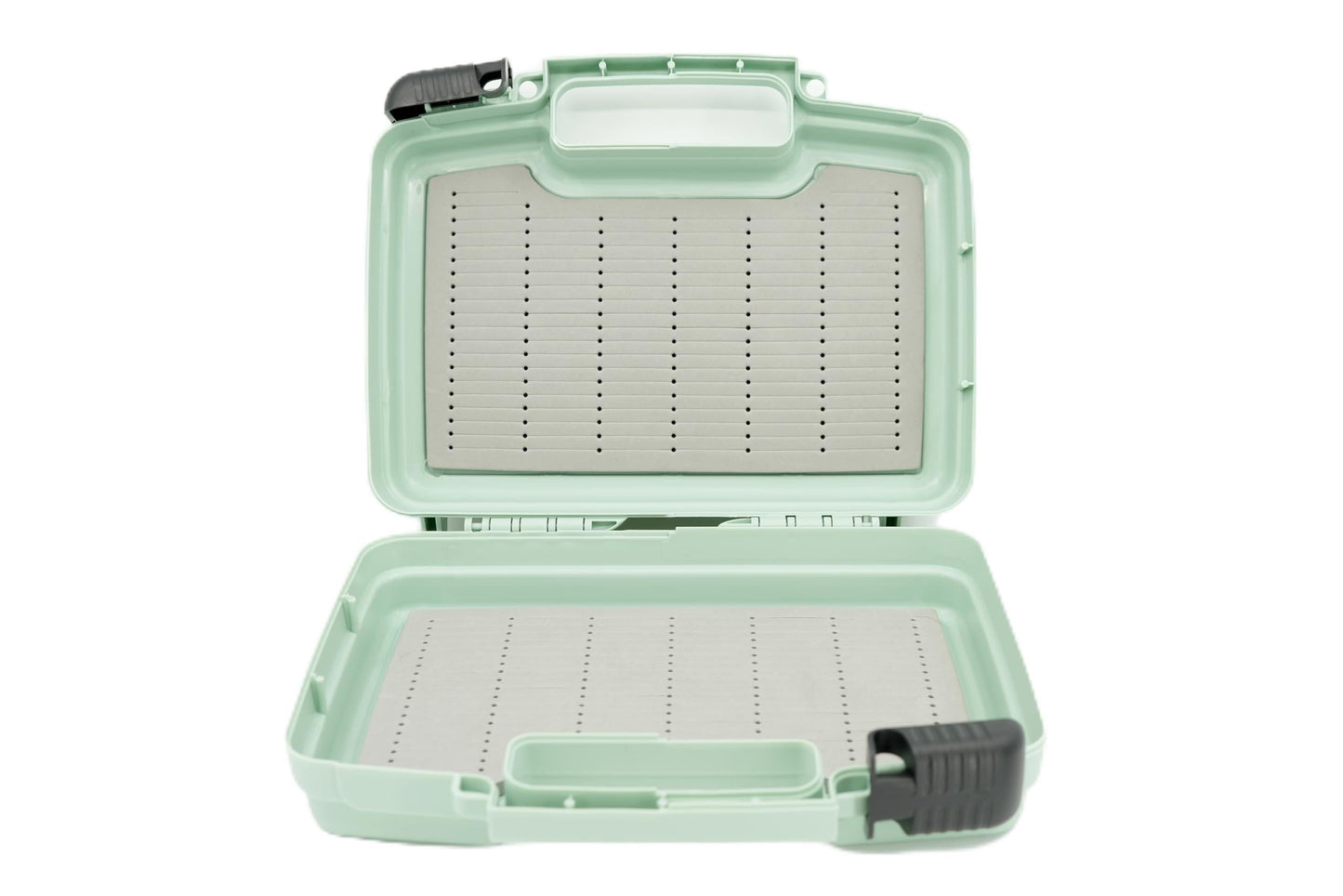 Kingfisher Boat Box Fly Fishing Streamer Box 2.0 JR (10"x8"X3”), Sage