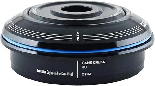 Cane Creek 40-Series Zerostack Short Top for 44mm Head-Tube (1-1/8-Inch Stem Clamp Diameter), Black