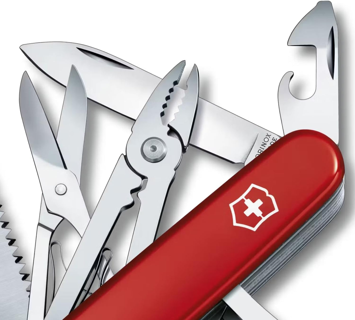 VICTORINOX 1.3773 Handyman Swiss Army Knife, Multi-functional Knife, DIY with Pliers, Swiss Multi-Tool with 24 Functions