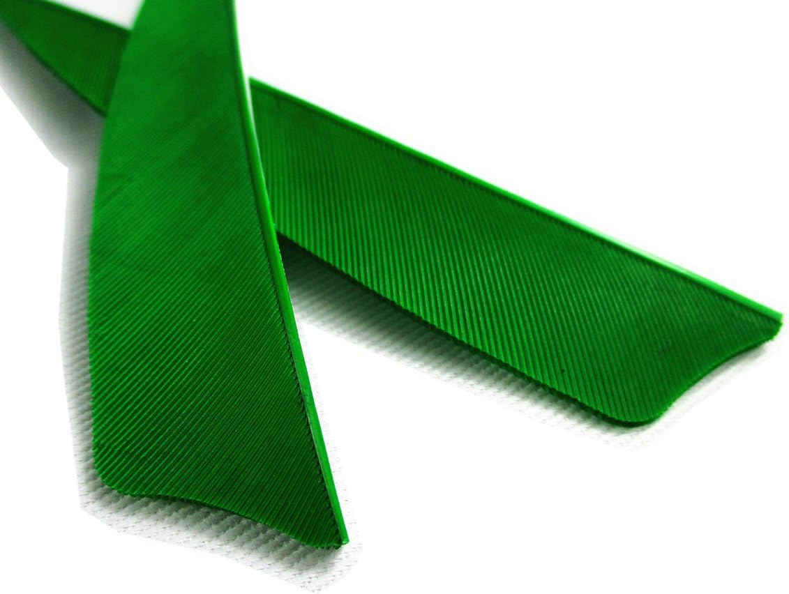Letszhu Archery Arrows Feather Fletching 4 Inch Real Turkey Vanes for Hunting Target Shooting (25 Pack)