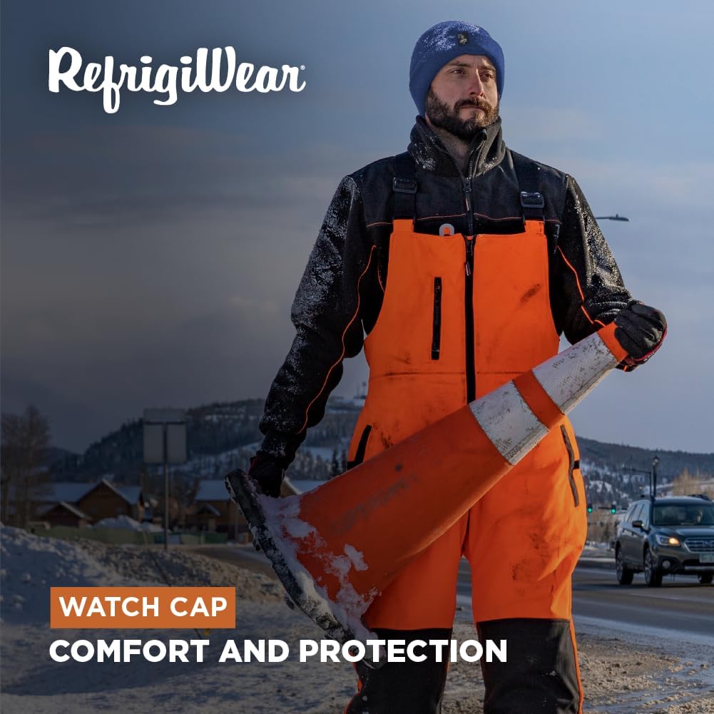 RefrigiWear Watch Cap Knit Beanie for Men and Women, One Size Fits Most, (Color)