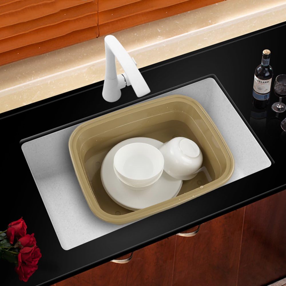 12 Quart Dish Pan Basin, 14" x 11" x 5.12", Set of 4