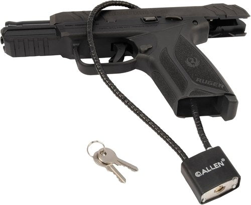 Allen Cable Gun Lock for Shotguns, Rifles & Handguns (2 Keys)