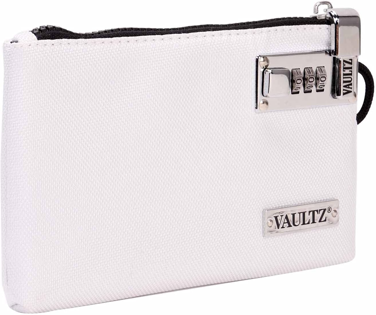 Vaultz Money Bag with Lock - 5 x 7 Inch, Men & Women's Locking Accessories Pouch for Cash, Bank Deposits, Wallet, Medicine, Phone and Credit Cards - BERRY