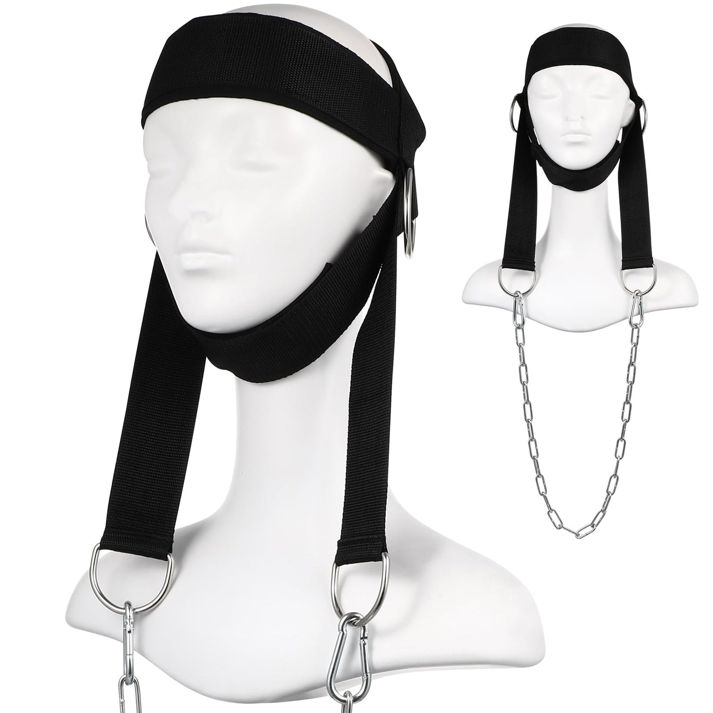 Toddmomy Shoulder Weight Training Neck Trainer Sports Headbands Weight Lifting Head Harness Fitness Equipment Black The Shoulder Neck Exercise Harness
