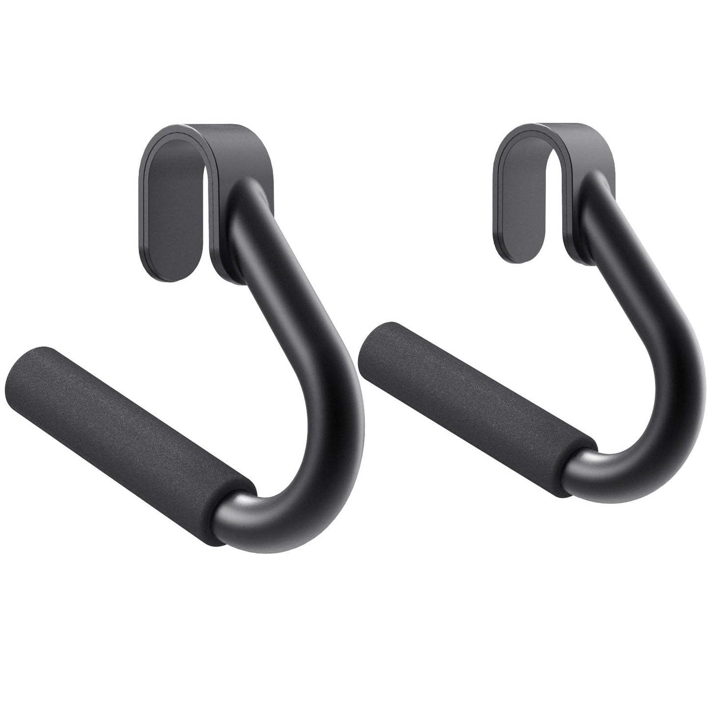 Kipika Pull Up Resistance Bands Handles - Non-Slip Foam Grip Handle Attachment for Pull-Up Bars, Barbells and Resistance Bands - Heavy Duty Stretch Attachment Handles for Home Gym Workouts, 1 Pair