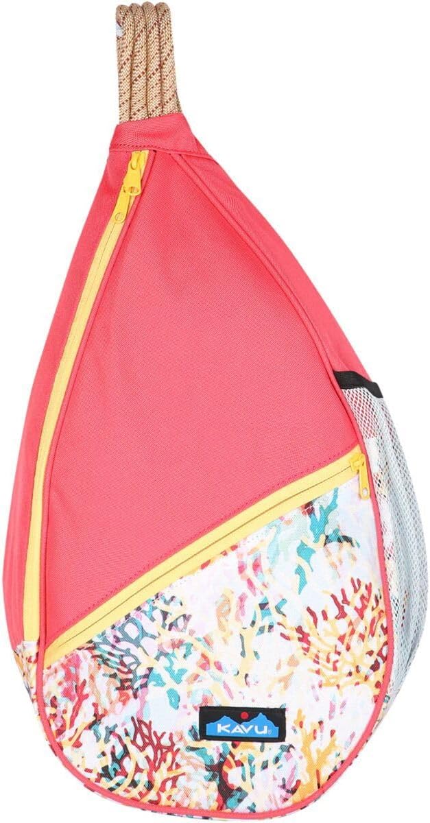 KAVU Paxton Pack Backpack Rope Sling Bag - Jet Black