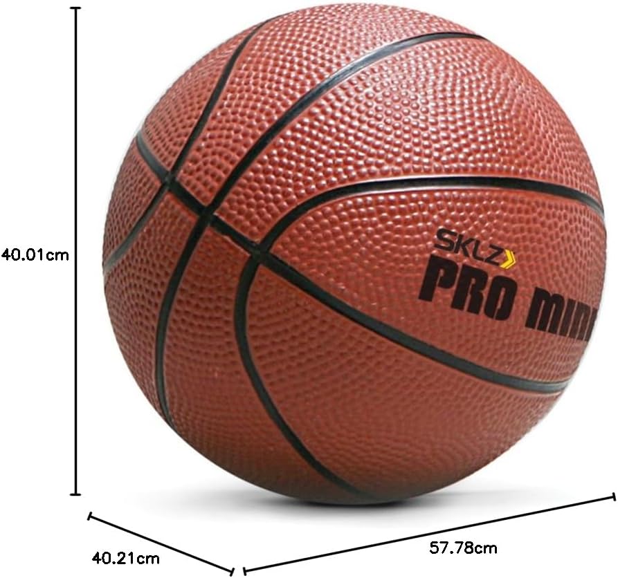 SKLZ Pro Mini Indoor Basketball Hoop - Over The Door – Portable - Great For Home, Dorms, Offices, and Gifts