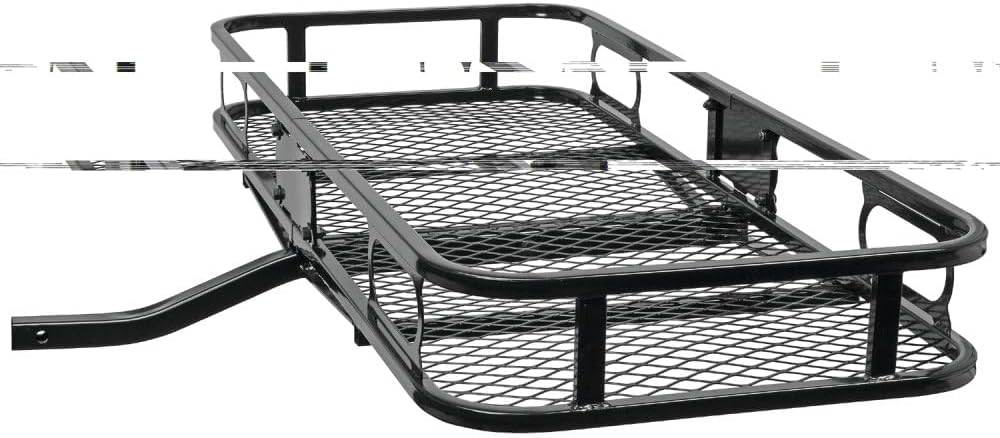 Reese Pro Series 63155 Rambler Hitch Cargo Carrier for 1-1/4” Receivers, Black