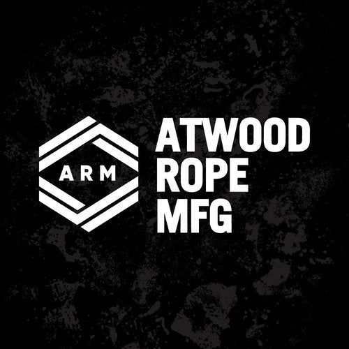 Atwood Rope MFG 3/8” inch Braided Utility Rope. Black, 100ft Made in USA, Lightweight Strong Versatile Rope for Camping, Survival, DIY, Knot Tying